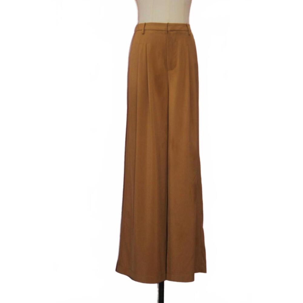 NEW GREYLIN women's stanley wide leg trousers in camel